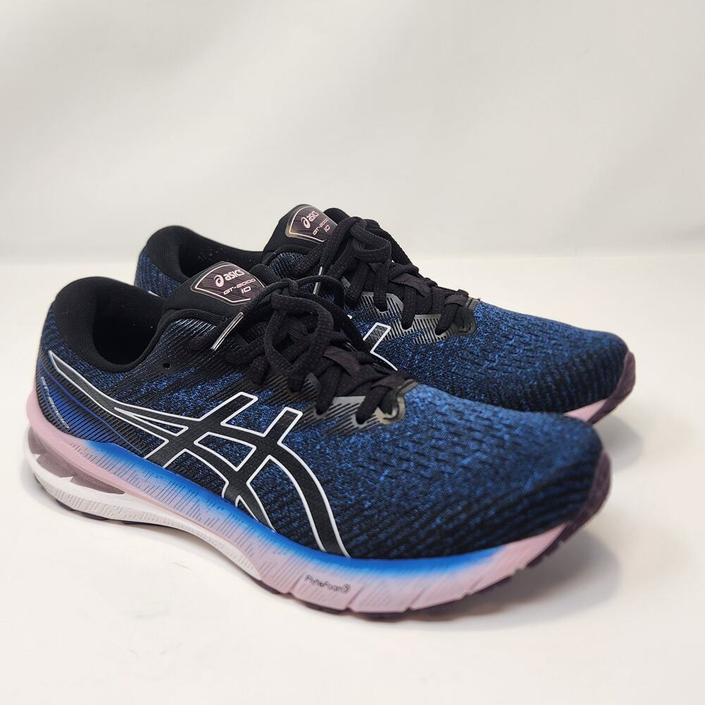 Asics GT 2000 10 Running Athletic Shoes Sneakers Women Size 10 Blue Pink